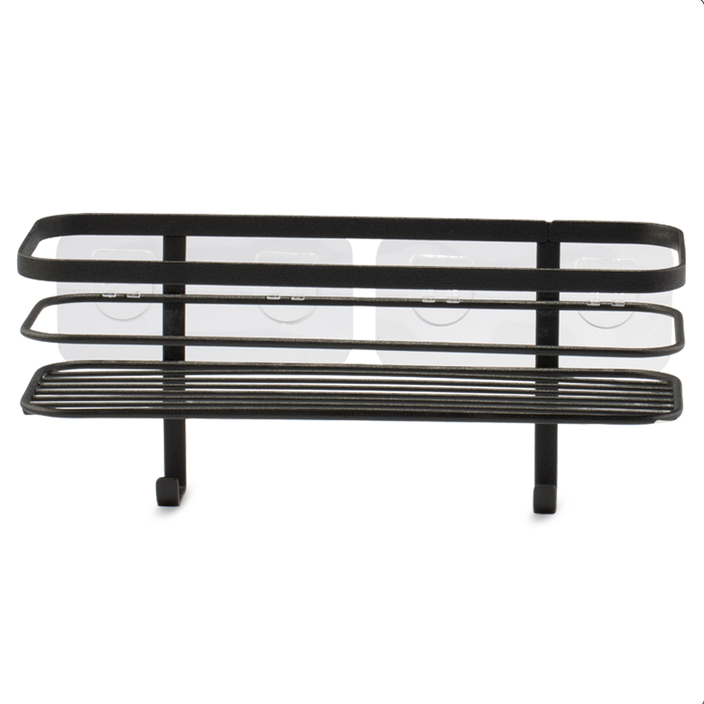 Repisa Rectangular Para Baño Acero Metaltex - Imagen 2