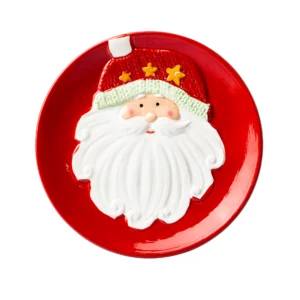 Plato Santa Claus 15cm Dolomita Love And Lemons
