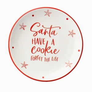 Plato Santa Have A Cookies 20.5cm Cerámica Love And Lemons
