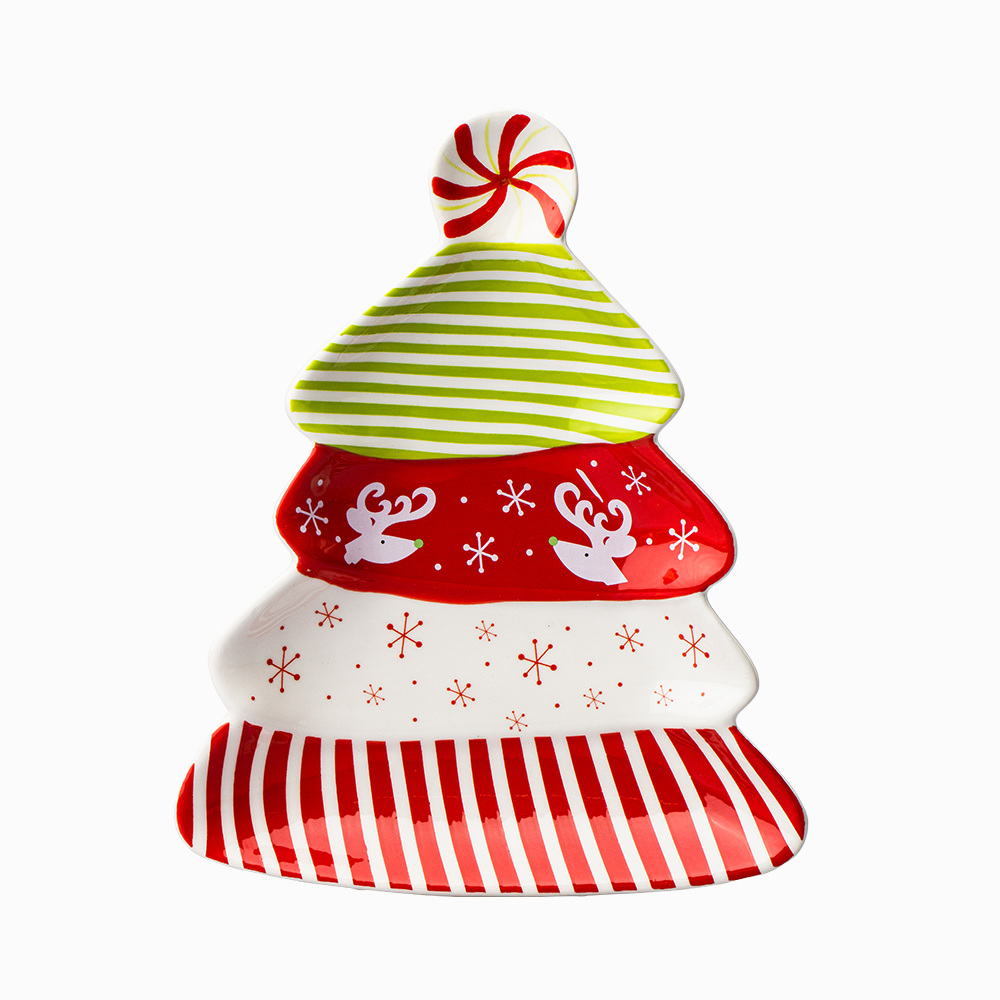 Plato Árbol Navideño 22cm Dolomita Love And Lemons