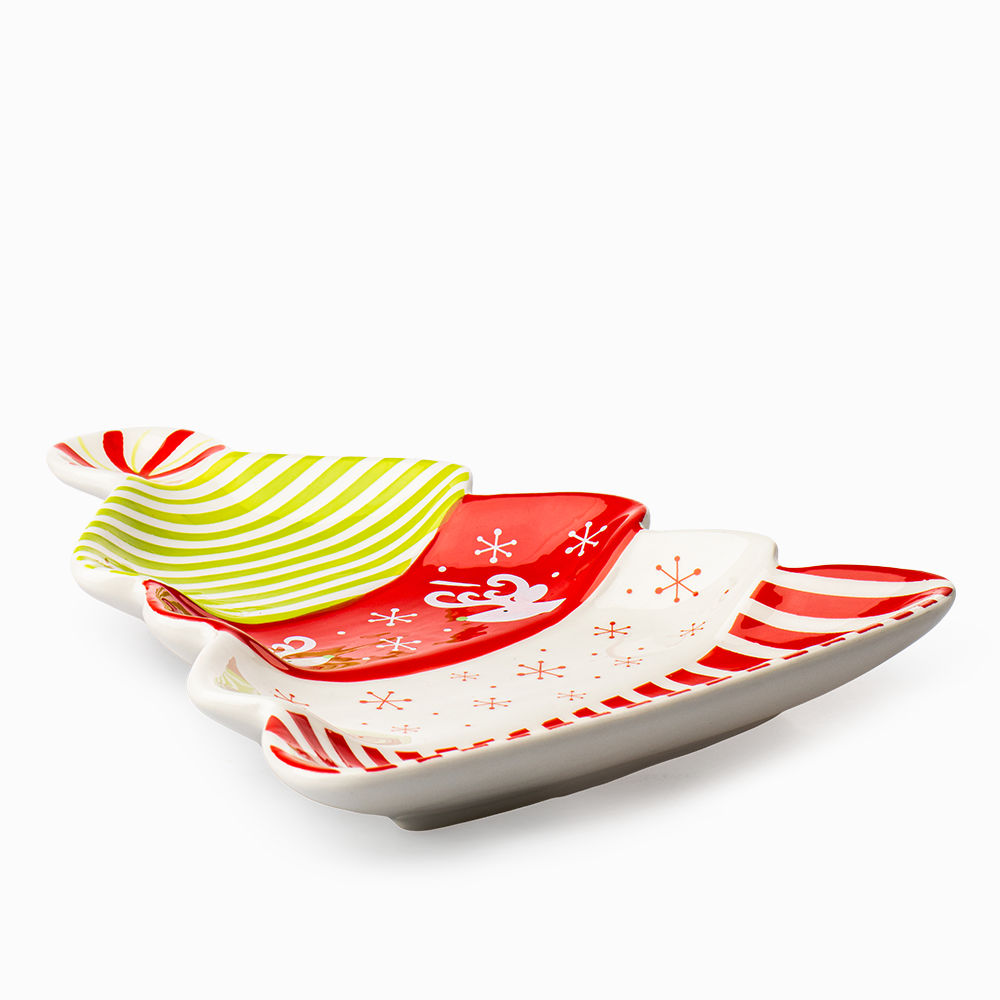 Plato Árbol Navideño 22cm Dolomita Love And Lemons - Imagen 2