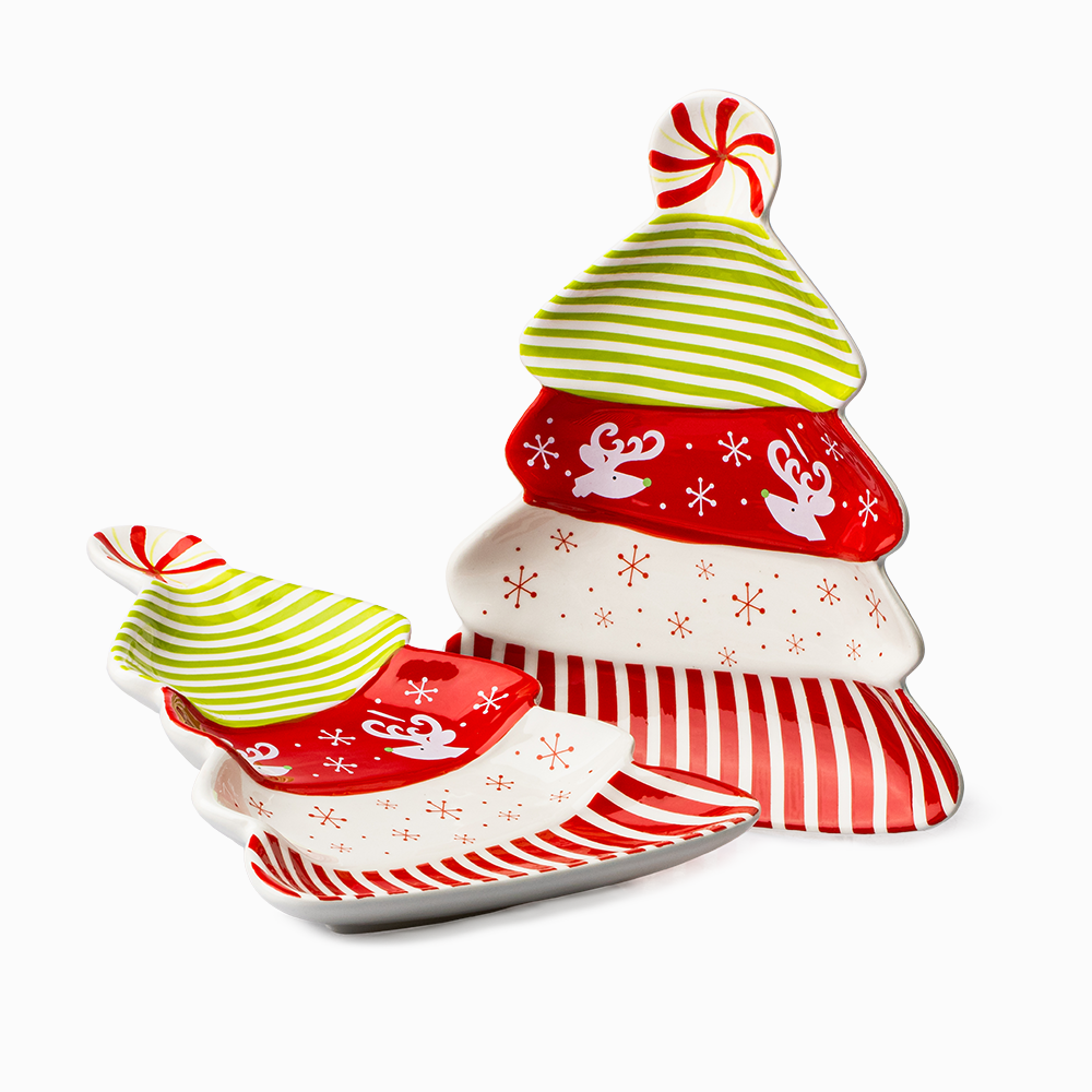 Plato Árbol Navideño 22cm Dolomita Love And Lemons - Imagen 4