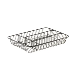 Porta Cubiertos 30.5X20.5 Acero Nuvó