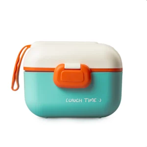 Lonchera Ositos Azul 450ml Plástico Nuvó