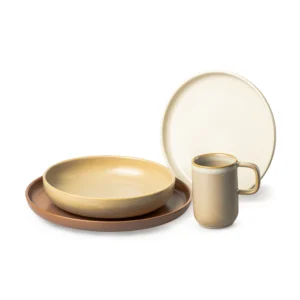 Vajilla Mediterránea 16pzas Cerámica Nuvó