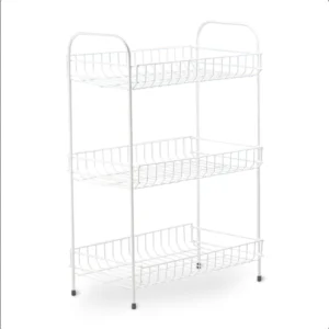 Estante Triple Multiusos Acero Metaltex