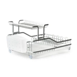 Escurridor Doble Nivel Aluminio Nuvó