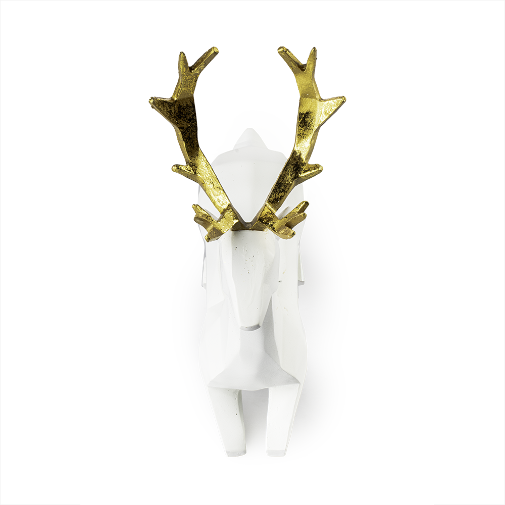 Reno Geométrico 19.2cm Resina Love And Lemons - Imagen 5