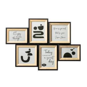 Portarretrato Collage Negro 43X63cm Love And Lemons