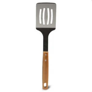 Volteador Ranurado Grill 46cm Acero Inoxidable Metaltex