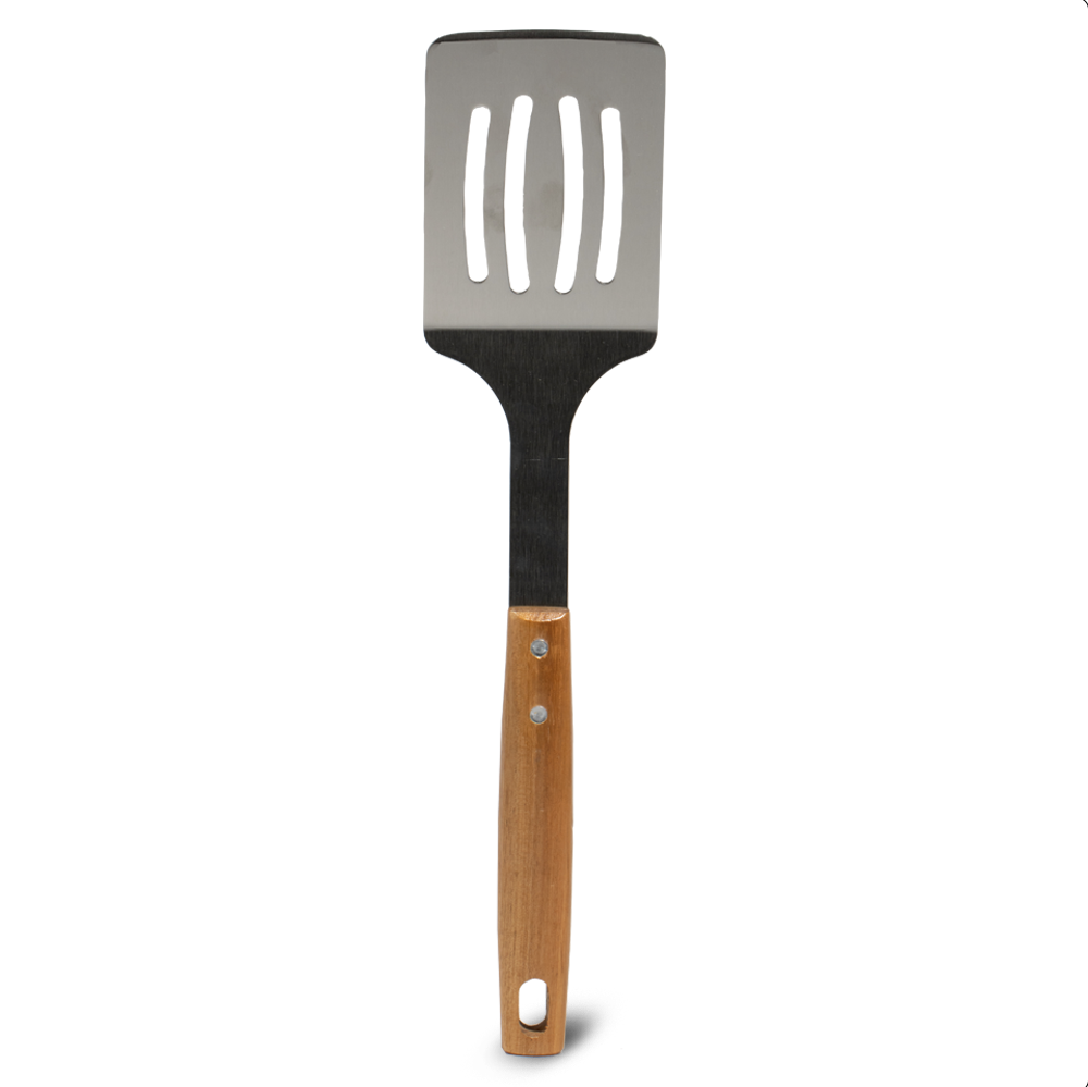 Volteador Ranurado Grill 46cm Acero Inoxidable Metaltex