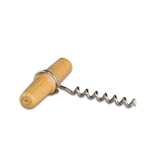 Sacacorchos Acero Mango Madera Cordval