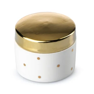 Joyero Sansa Dorada Cerámica Love And Lemons