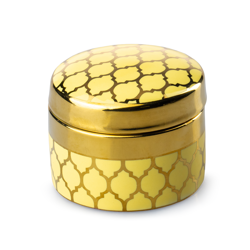 Joyero Arya Dorado Cerámica Love And Lemons