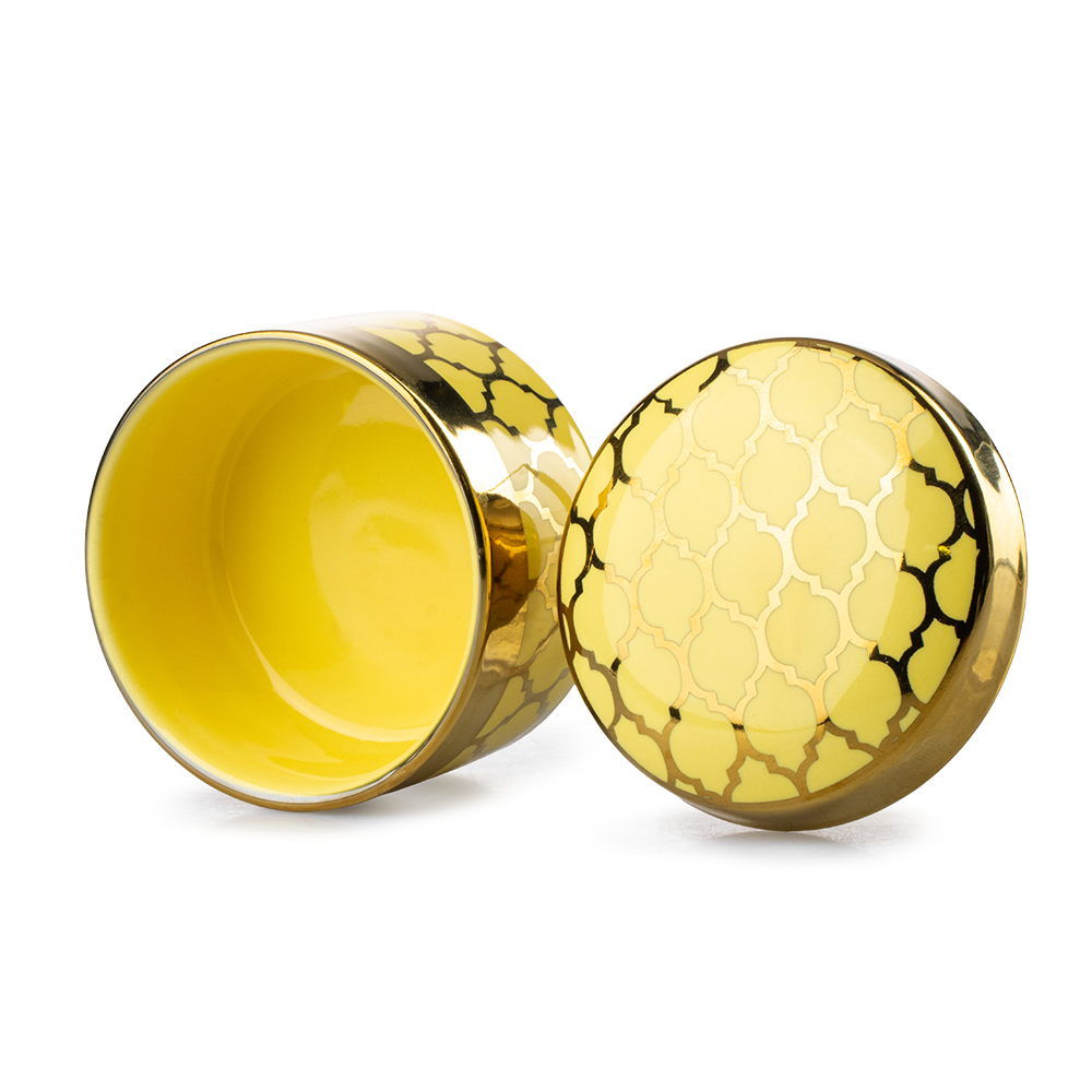 Joyero Arya Dorado Cerámica Love And Lemons - Imagen 3