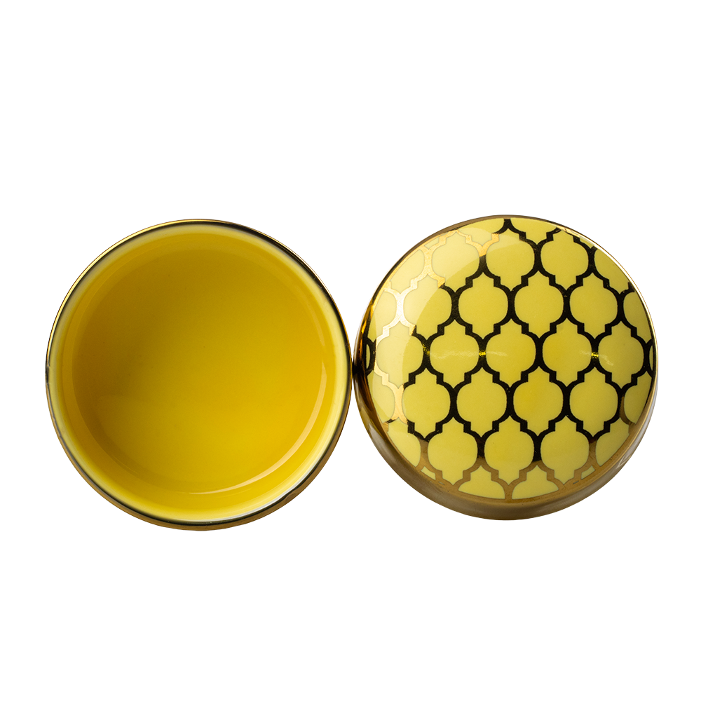 Joyero Arya Dorado Cerámica Love And Lemons - Imagen 4