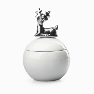 Joyero Reno Rudolph Plateado Porcelana Love And Lemons